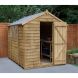 Forest Garden Apex Overlap Shed - 8' x 6'