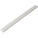 PVC Quadrant Trim - 19mm x 5mtr White Woodgrain