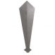 FloPlast Fascia Bargeboard Finial - 340mm Anthracite Grey Woodgrain