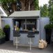 Forest Garden Shiplap Apex Garden Bar - 4' x 6'