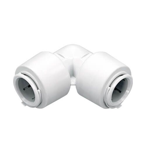 FloPlast Flofit+ Push Fit Elbow - 22mm - Pack of 10