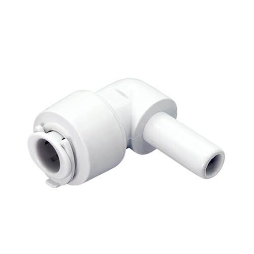 FloPlast Flofit+ Push Fit Stem Elbow - 10mm