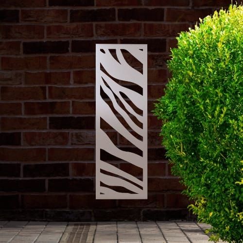 Steel Privacy Screen Safari - Free Standing - 1800mm x 600mm Stainless Steel