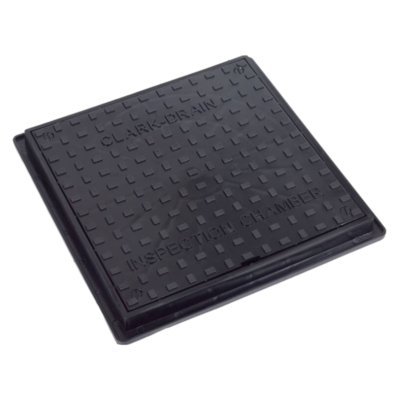 Polypropylene Manhole Cover and Frame Square - 380mm