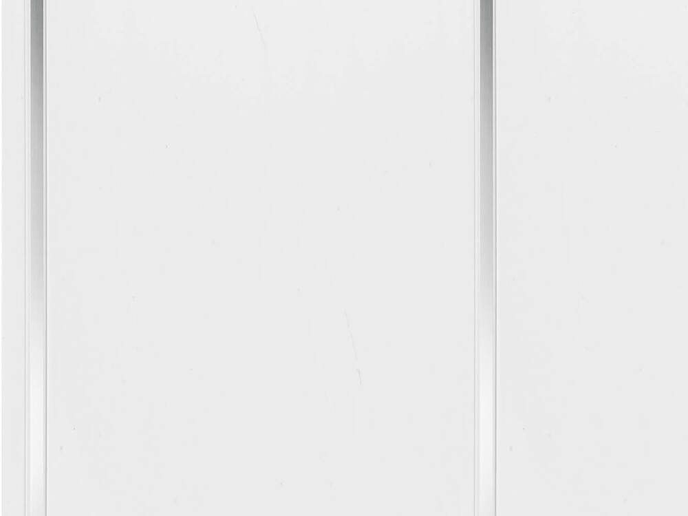 Internal Wall Panel - 200mm x 4000mm x 10mm Moderna White And Silver - Pack of 5