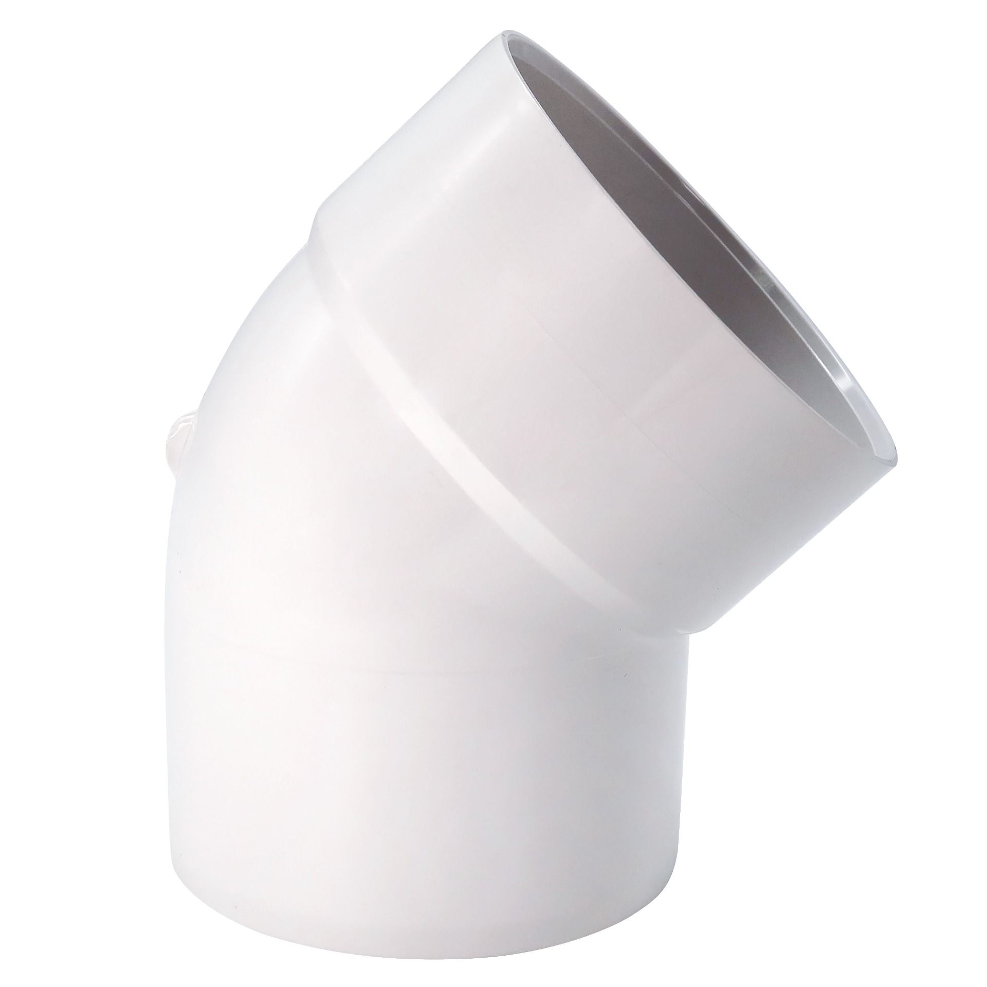 FloPlast Solvent Weld Offset Bend Bottom - 110mm White