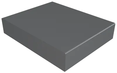 Aluminium Coping Stop End for 301-350mm Wall - 410mm Anthracite Grey