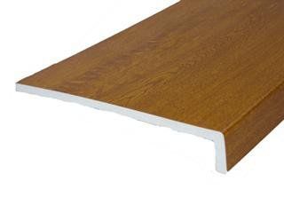 FloPlast Cover Board - 225mm x 9mm x 5mtr Golden Oak