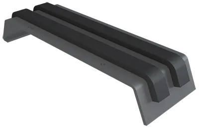 Aluminium Coping Union for 301-350mm Wall - 410mm Anthracite Grey