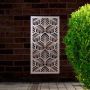 Steel Privacy Screen Setosa - Free Standing - 1800mm x 900mm Stainless Steel