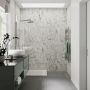 Laminate Shower Wall Panel Pro-Click - 1179mm x 2440mm x 10.5mm Calacatta Marble