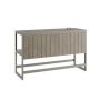 Ecoscape Outdoor Kitchen Units Set of 3 - Trolley, Worktop & Cabinet Taupe