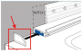 Laminate Wall Panel Sureseal End Caps - White