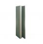 Standard Composite Cladding End Cap - 56mm x 49.5mm x 3.6mtr Natural