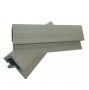 Standard Composite Cladding End Cap - 56mm x 49.5mm x 3.6mtr Natural