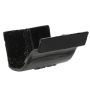 Cast Iron Ogee Gutter Union - 100mm Black