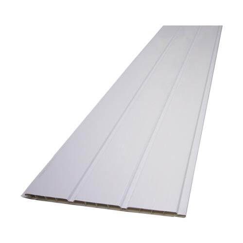 Hollow Soffit Board - 300mm X 10mm X 5mtr White