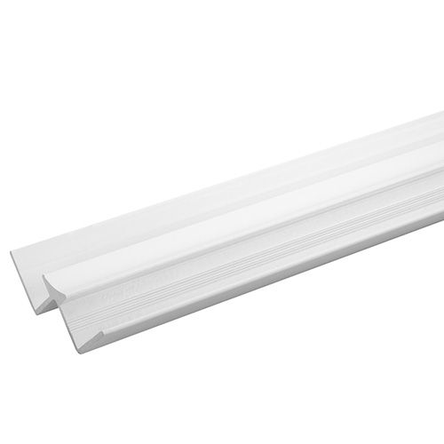 Compact Laminate Wall Panel Internal Angle Trim - 2450mm White