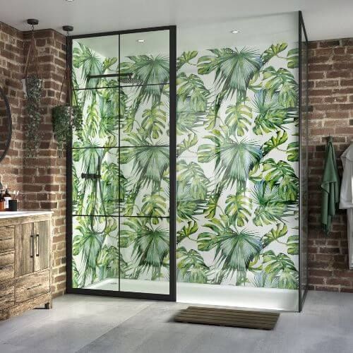 Acrylic Wall Panel - 1200mm x 2400mm x 4mm Botanical