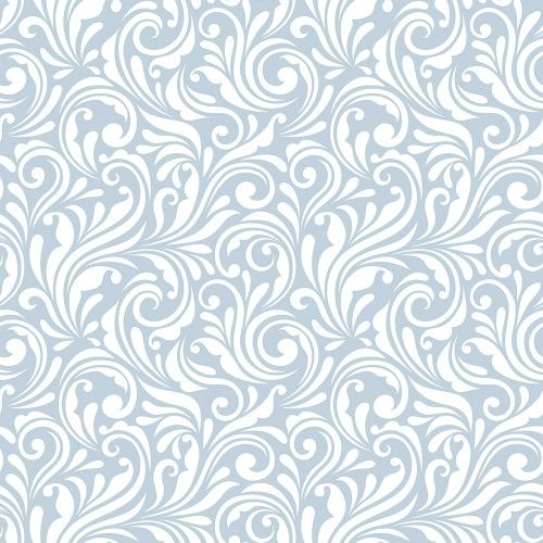 Acrylic Wall Panel - 1200mm x 2400mm x 4mm Victorian Floral Sky
